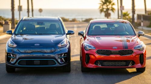 kia představuje sportovní verze gt a novou elektrickou verzi ev2, přinášející inovace a výkon pro moderní řidiče.