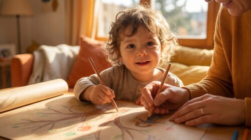 objevte, jak kreslení rodokmenu s dítětem posiluje jeho psychologický vývoj a pomáhá mu vytvářet vlastní identitu.
