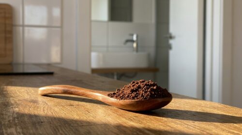 pouhé jedno lžička kávové sedliny v toaletě? objevte, proč se tento ekologický trend stále více prosazuje a jak může zlepšit vaši domácnost.